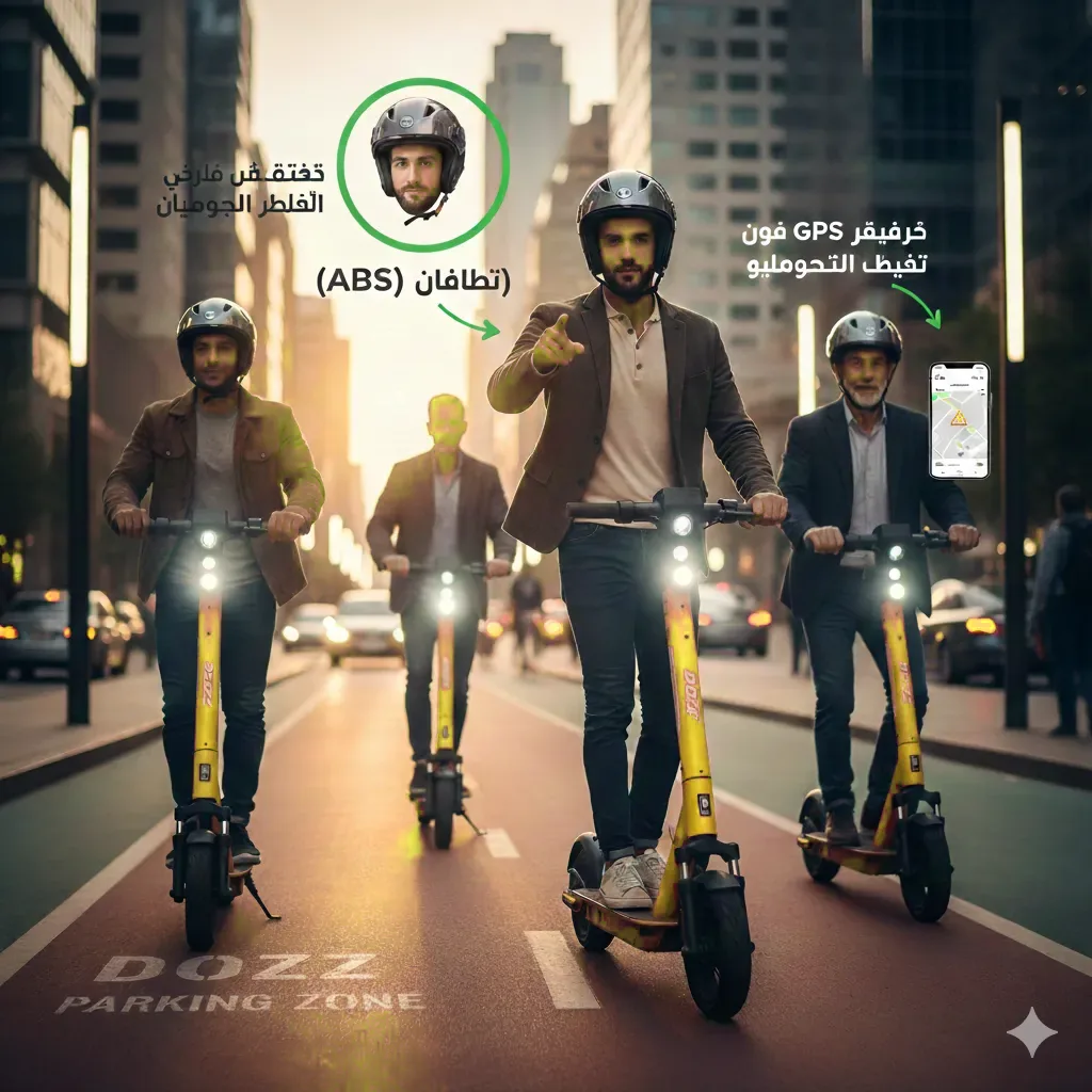 تنقّل ذكي وآمن: لماذا DOZ هو الخيار الأفضل